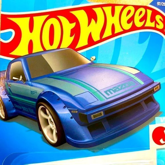 Hot Wheels - Mazda RX-7 “HW J-Imports” Toy Car Model - Picture 1 of 8
